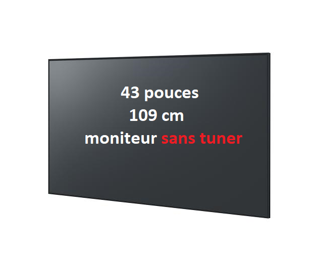 location ecran led 43 pouces