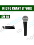 location SHURE SM 58 - micro dynamique chant