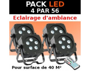 pack projecteur PAR 56 LED