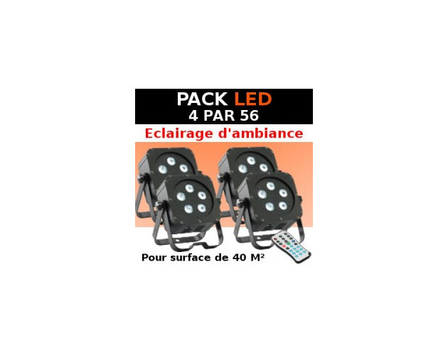 pack projecteur PAR 56 LED
