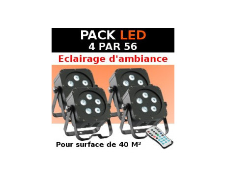 pack projecteur PAR 56 LED