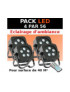 location PACK 4 projecteurs PAR 56 LED