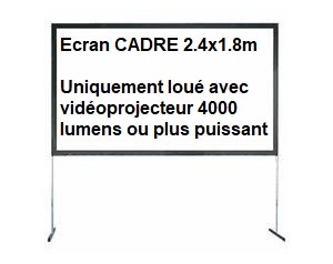 Location Ecran Cadre : 2.40...